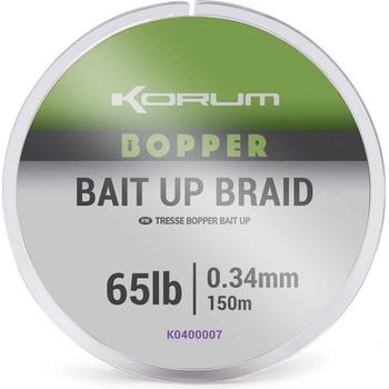 Korum Šnúra Bopper Bait Up Braid 150m 0,34mm