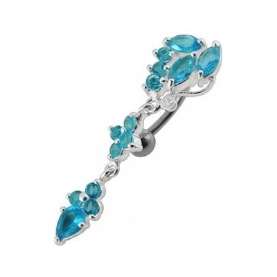 Šperky4U stříbrný piercing do pupíku BP01132-Q