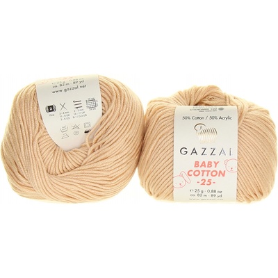 Gazzal Baby Cotton 25 3445 světle béžová