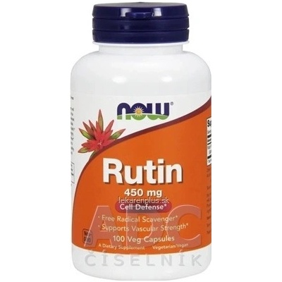 Now Rutín 450 mg 100 kapsúl