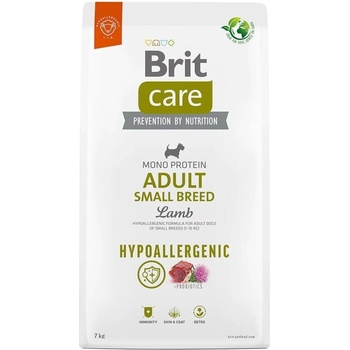 Brit Hypoallergenic Adult Small Breed Lamb & Rice хипоалергенна храна с агнешко за малки породи, 7 кг
