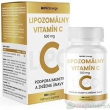 MOVit Energy Lipozomálny Vitamín C 500 mg 120 kapsúl