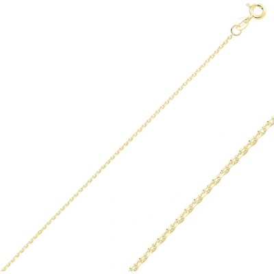 Olivie Strieborná retiazka gold 2597