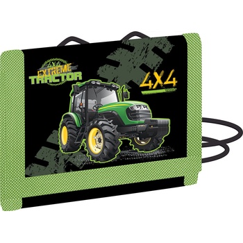 Dětská textilní peněženka traktor