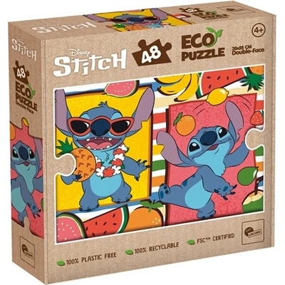 Lisciani obojstranné eko Stitch 48 dielov