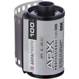 AgfaPhoto Филм AgfaPhoto - Pan APX 100, Черно-бял, 135-36 (6A1360)
