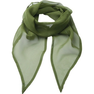 Premier Workwear dámský šifonový šátek PR740 Oasis Green -ca. Pantone 371