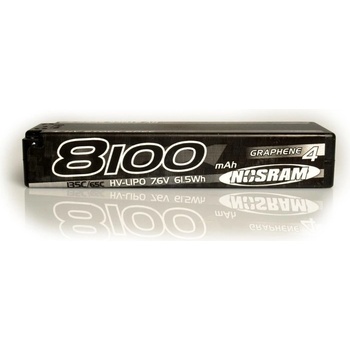HV Stock Spec GRAPHENE-4 8100 mAh Hardcase Akku 7.6 V LiPo 135C/65C