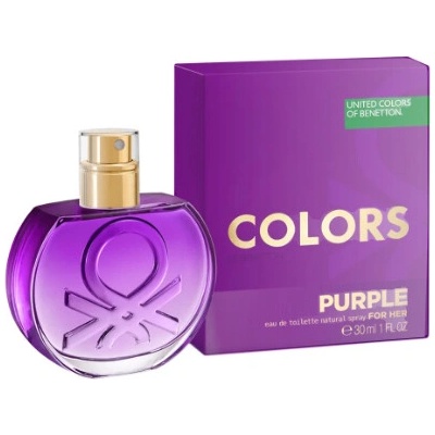 Benetton Colors de Benetton Purple toaletní voda dámská 30 ml
