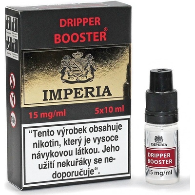 Boudoir Samadhi s.r.o. IMPERIA Dripper Booster PG30/VG70 15mg 5x10ml – Zboží Mobilmania