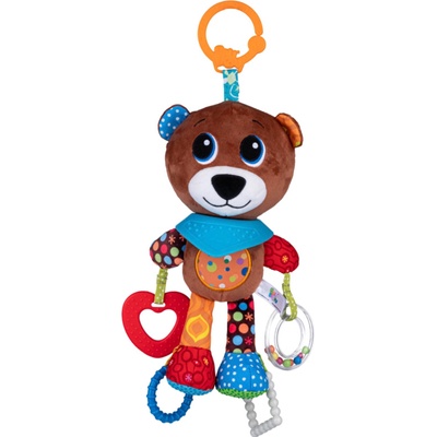 Balibazoo Играчка за количка Bali Bazoo - Мечето Теди с камбанка (110566)