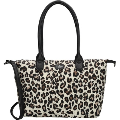 Charm London Buckingham Shopper Leopard Beige
