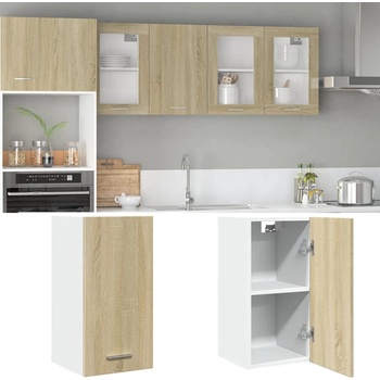 Image 1 of vidaXL Висящ шкаф "Lyon" дъб сонома 29, 5x31x60 см, инженерно дърво (847495)