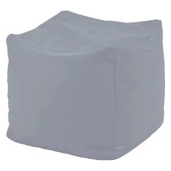 Image 1 of PUFRELAX Пуф, 100л. , Табуретка Куб XL - Panama Grey, Перящ се калъф, Водоустойчив, Пълнеж от Полистиролни перли, Тъмно сив (PUF-G-CXL-PEX-GRE)