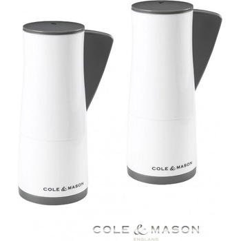 Cole & mason Комплект мелнички за сол и пипер OXLEY - 14, 5см - цвят бял (Cole-&-Mason-H-301368)