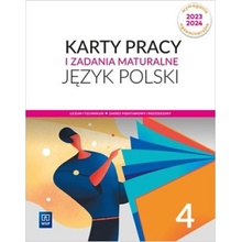 Nowe język polski karty pracy i zadania maturalne klasa 4 liceum i technikum zakres podstawowy i rozszerzony Wymagania egzaminacyjne 2023–2024