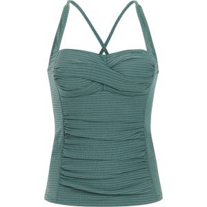 Protest Дамски танкиен (бански) Protest Women's MIXCamo Tankini Top B&C-Cup Bikini top - Laurel Green - размер 34 (150-4321-0217)