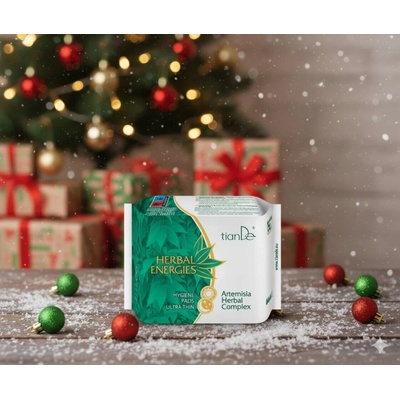 TianDe Super tenké menstruační vložky s bylinným komplexem Artemisia 8 ks – Zboží Dáma