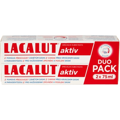 Lacalut Aktiv 2 x 75 ml