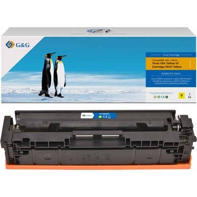 Тонер касета за CANON - 3025C002AA - CRG-054HY (CRG054HY) - Yellow - NT-PC054XY - G&G (NT-PC054XY)