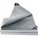 Bradas Zakrývacia plachta 120 g / m2 strieborná 4 x 6 m