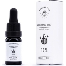 Konopný Táta CBD Konopný olej 10% 10 ml