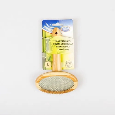 DUVO бамбукова четка заглаждаща, размер l - 19, 5 х 12 см, Белгия - 158006