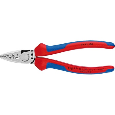 KNIPEX Kleště lisovací (krimpovací) na koncové dutinky, knipex 9772180 – Zboží Mobilmania