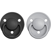 Bibs De Lux kaučuk cloud black 2 ks
