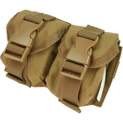 Condor Outdoor Molle na 2 ruční granáty coyote