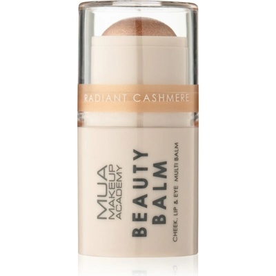 MUA Makeup Academy Beauty Balm krémový rozjasňovač v tyčinke Radiant Cashmere 4 g