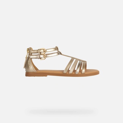Geox Sandal Karly Girl G002445 Stříbrná