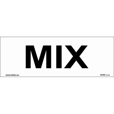 DUKO MIX Formát: 148 x 52 mm