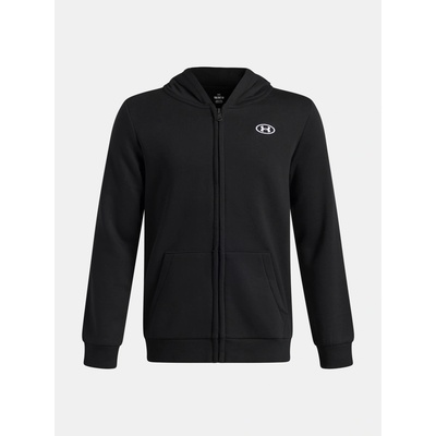 Under Armour UA B Rival Fleece Fz Hoodie for Boys čierna