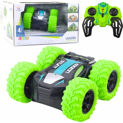 Lean Toys Dálkově ovládané kaskadérské auto otočky 360°
