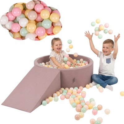 KiddyMoon PPZP-OK30D-112 suchý bazén + 200 míčků – Zboží Dáma