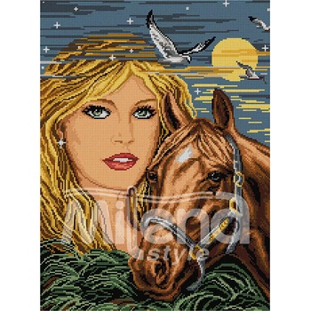 Milena Style Гоблен с щампа Пълнолуние без конци