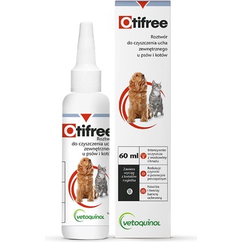 Image 1 of Vetoquinol Otifree 60 мл за кучета и котки за почистване на ушите