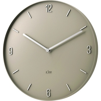 ZACK Стенен часовник Prevo сив (60057)