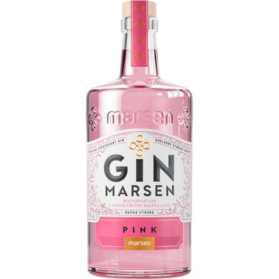 Marsen Gin Pink 38% 0,7 l (1 sklenice)