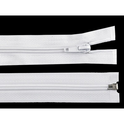 Spirálový zip No 5 délka 90 cm bundový Varianta: 101 bílá, Balení: 1 ks