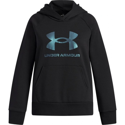 Under Armour G Rival Fleece Shimmer Hoodie 6004118-005 čierna