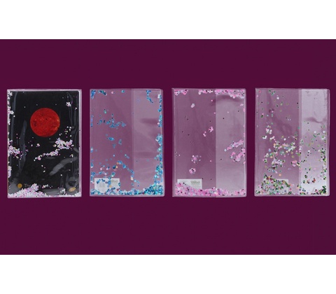 Obal na sešit A4 glitter