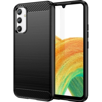 Samsung Carbon Shield TPU калъф за Samsung Galaxy A34 - Черен KP24343
