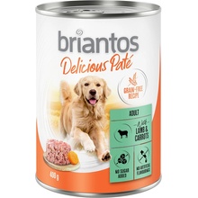 Briantos Delicious Paté jahňacie s mrkvou 6 x 400 g