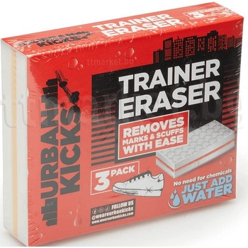 Urban Kicks Гъба за почистване на обувки 3бр (2959)