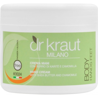 Dr. Kraut krém na ruce s heřmánkem a bambuckým máslem 500 ml