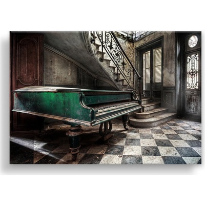 Obraz Styler Canvas Silver Uno Piano, 85 × 113 cm