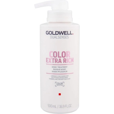 Dualsenses Color Extra Rich 60 Sec Treatment от Goldwell за Жени Маска за коса 500мл