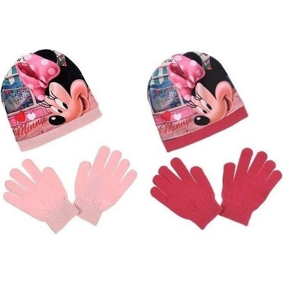 Sun City čepice rukavice Minnie Mouse